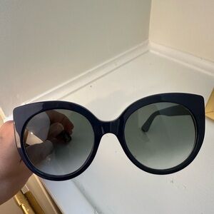 Gucci Navy Blue Sunglasses